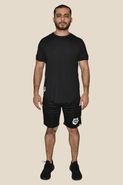 CORE MOTION TEE - BLACK SHADOW